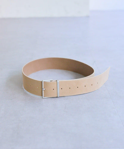 【mystic】 方形扣 寬版 腰帶