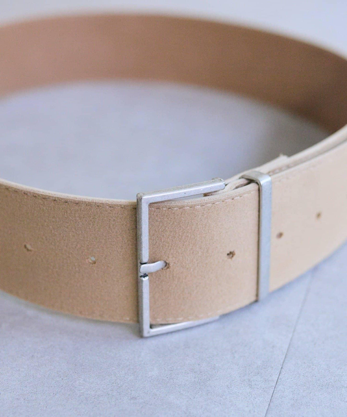 【mystic】 方形扣 寬版 腰帶