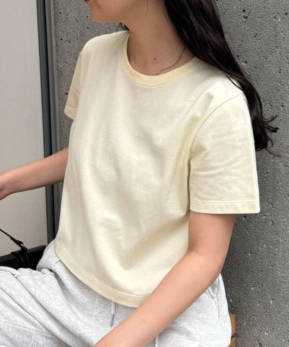 【PIKO企劃 / 復古】背部標誌刺繡緊身T恤