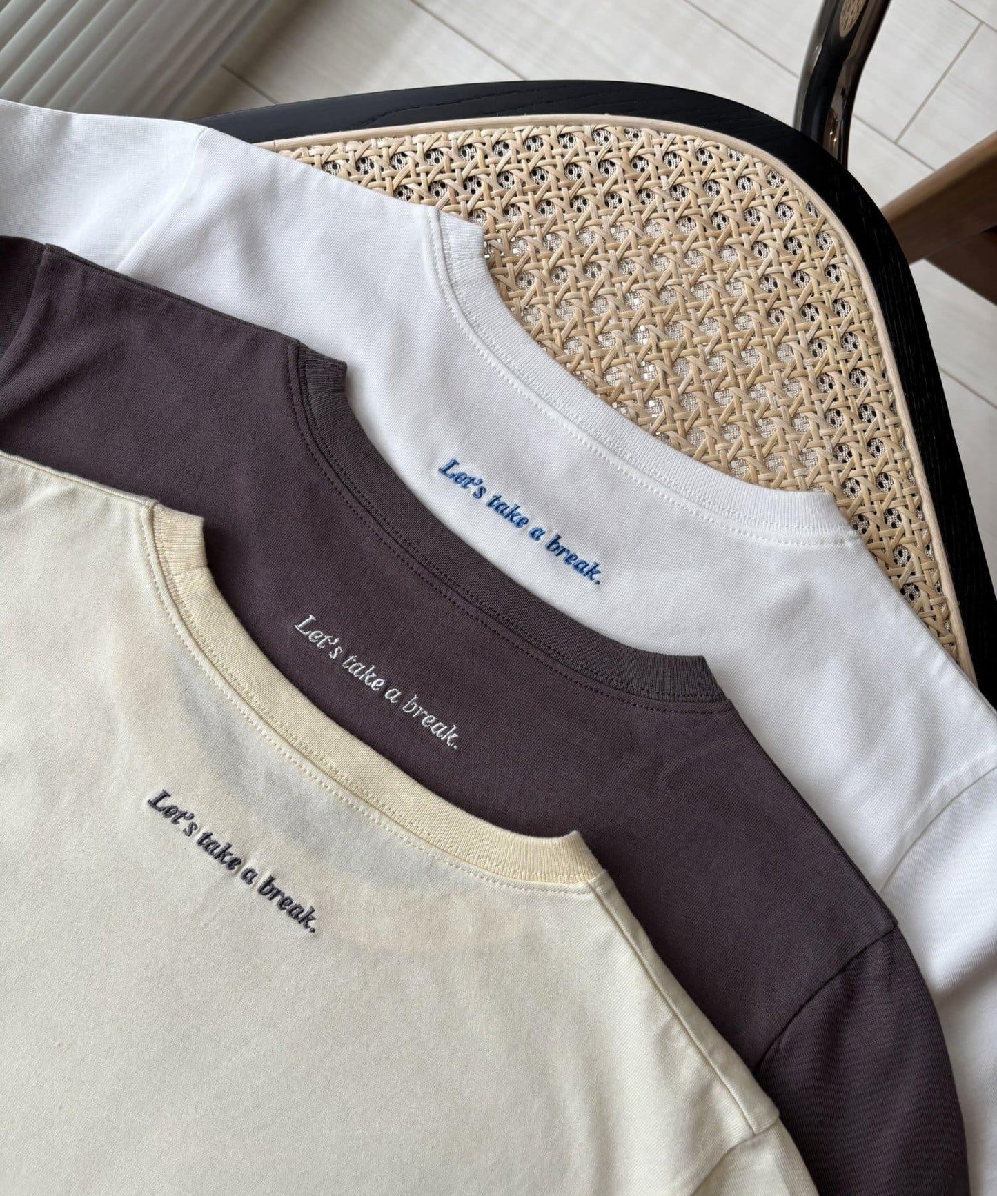 【PIKO企劃 / 復古】背部標誌刺繡緊身T恤