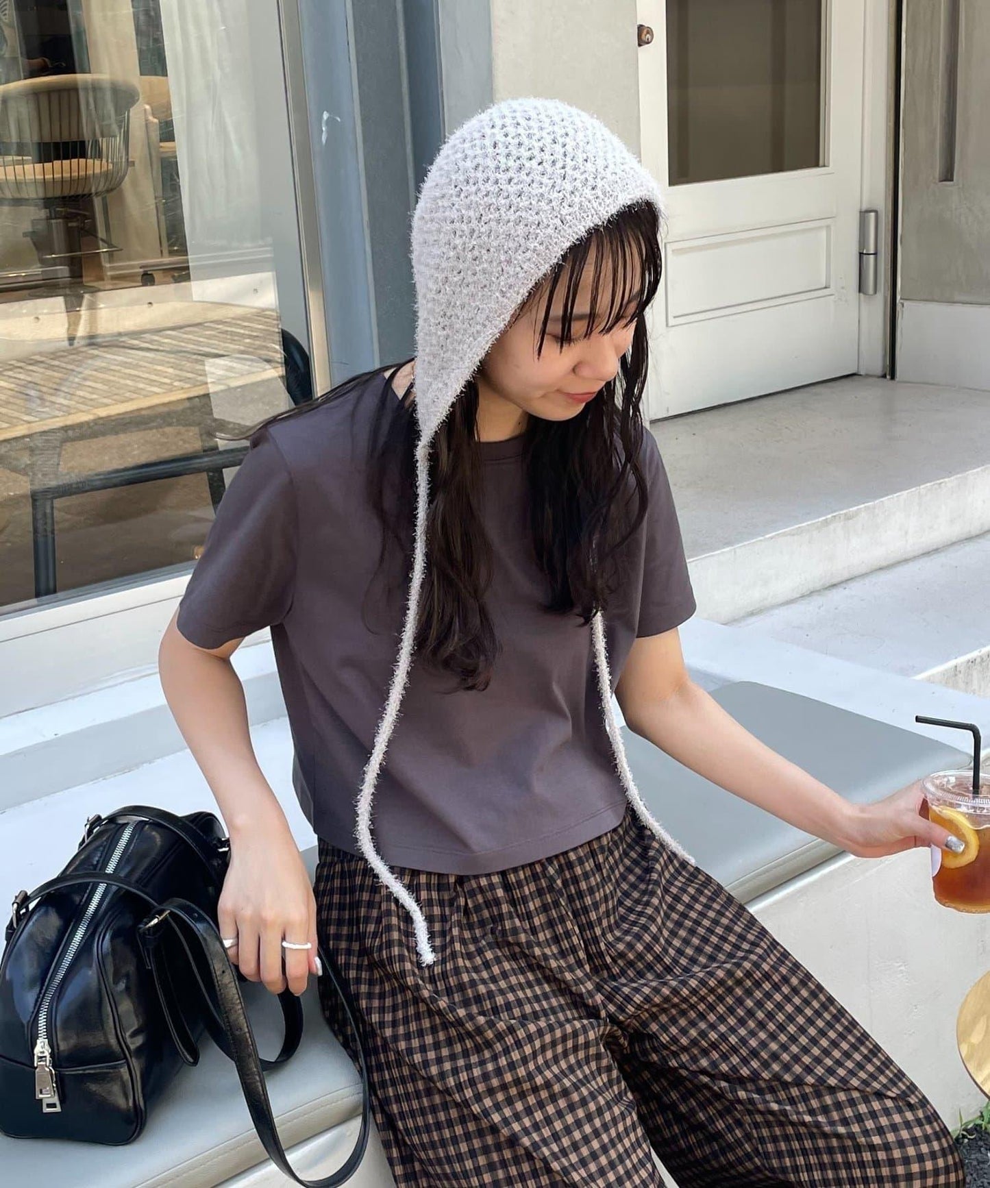 【PIKO企劃 / 復古】背部標誌刺繡緊身T恤