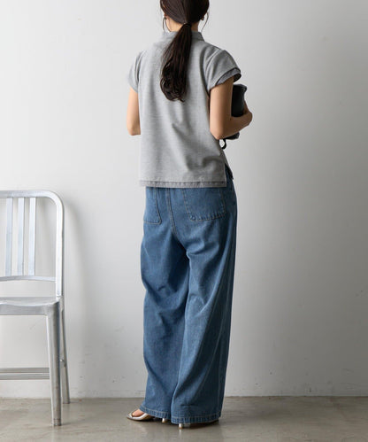 卡諾庭院風法式polo衫