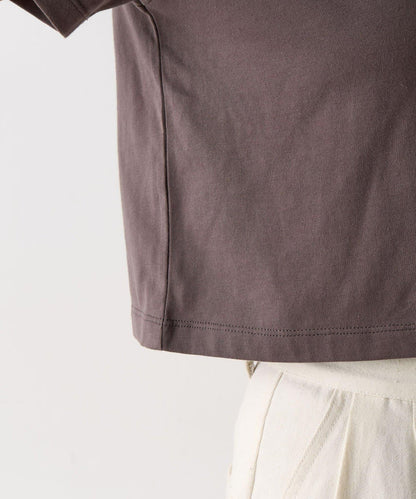 【PIKO企劃 / 復古】背部標誌刺繡緊身T恤