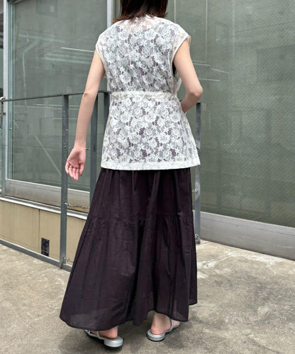 CIAOPANIC TYPY 蕾絲軍風背心