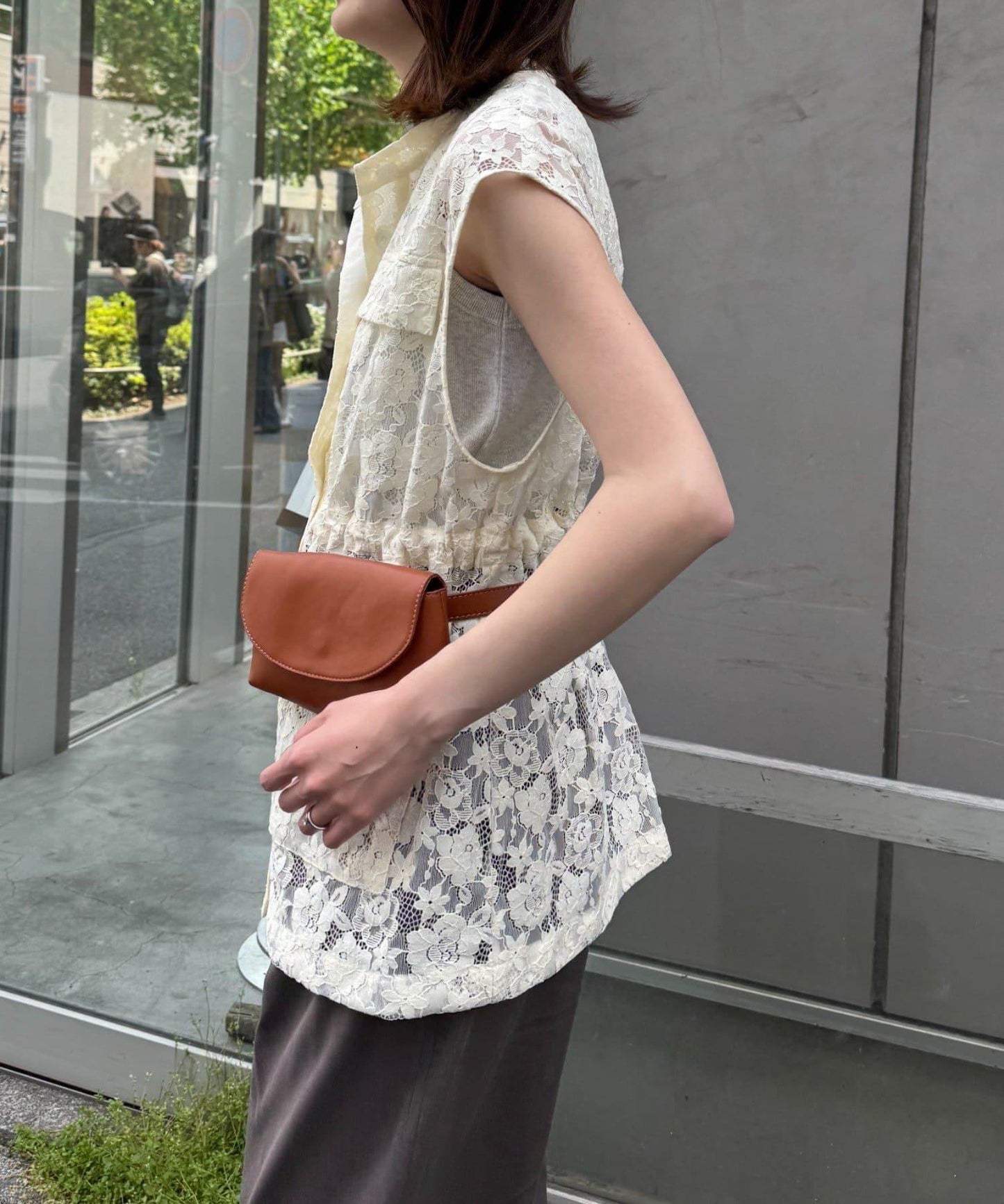 CIAOPANIC TYPY 蕾絲軍風背心