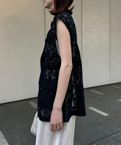 CIAOPANIC TYPY 蕾絲軍風背心