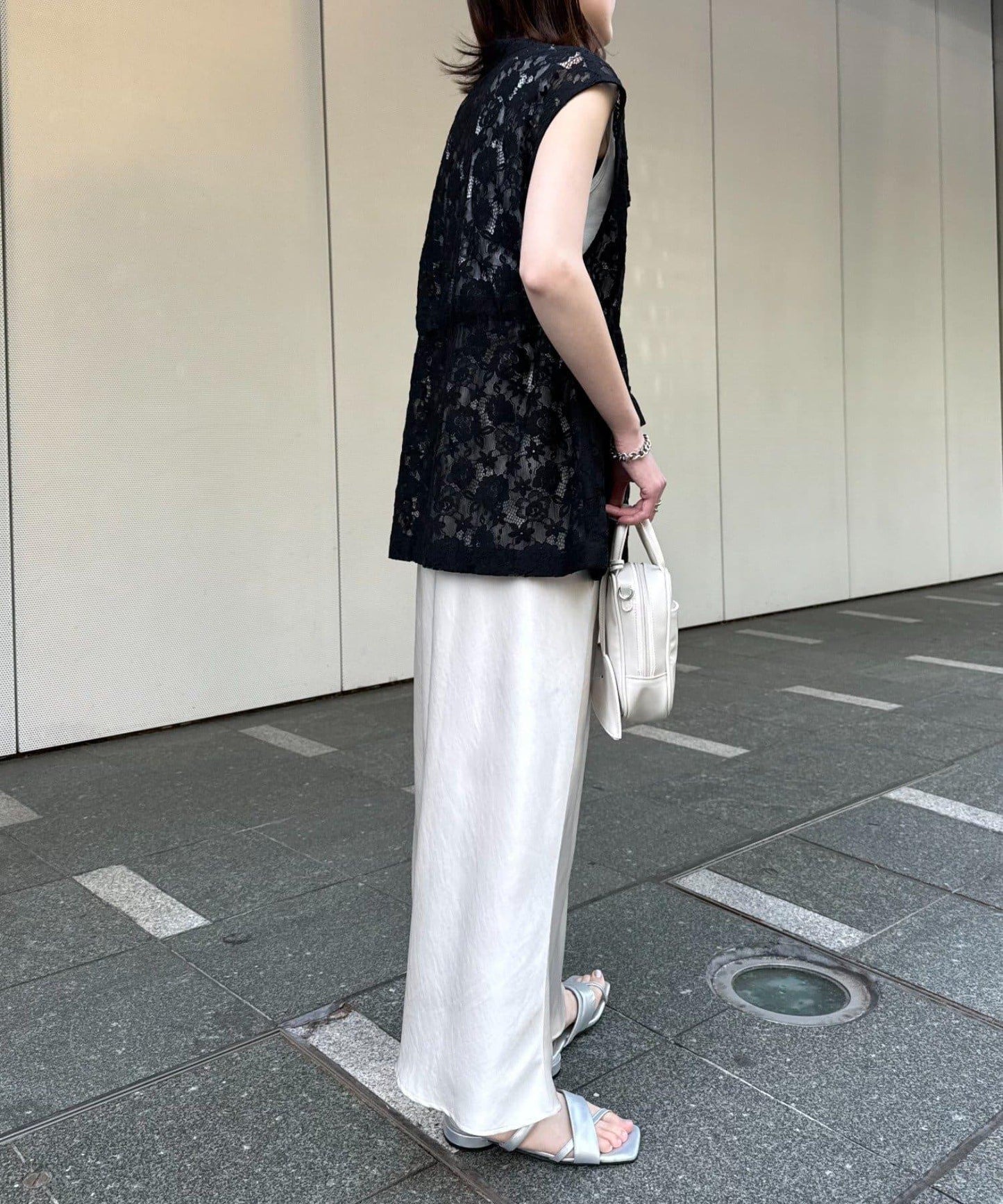 蕾絲軍裝馬甲