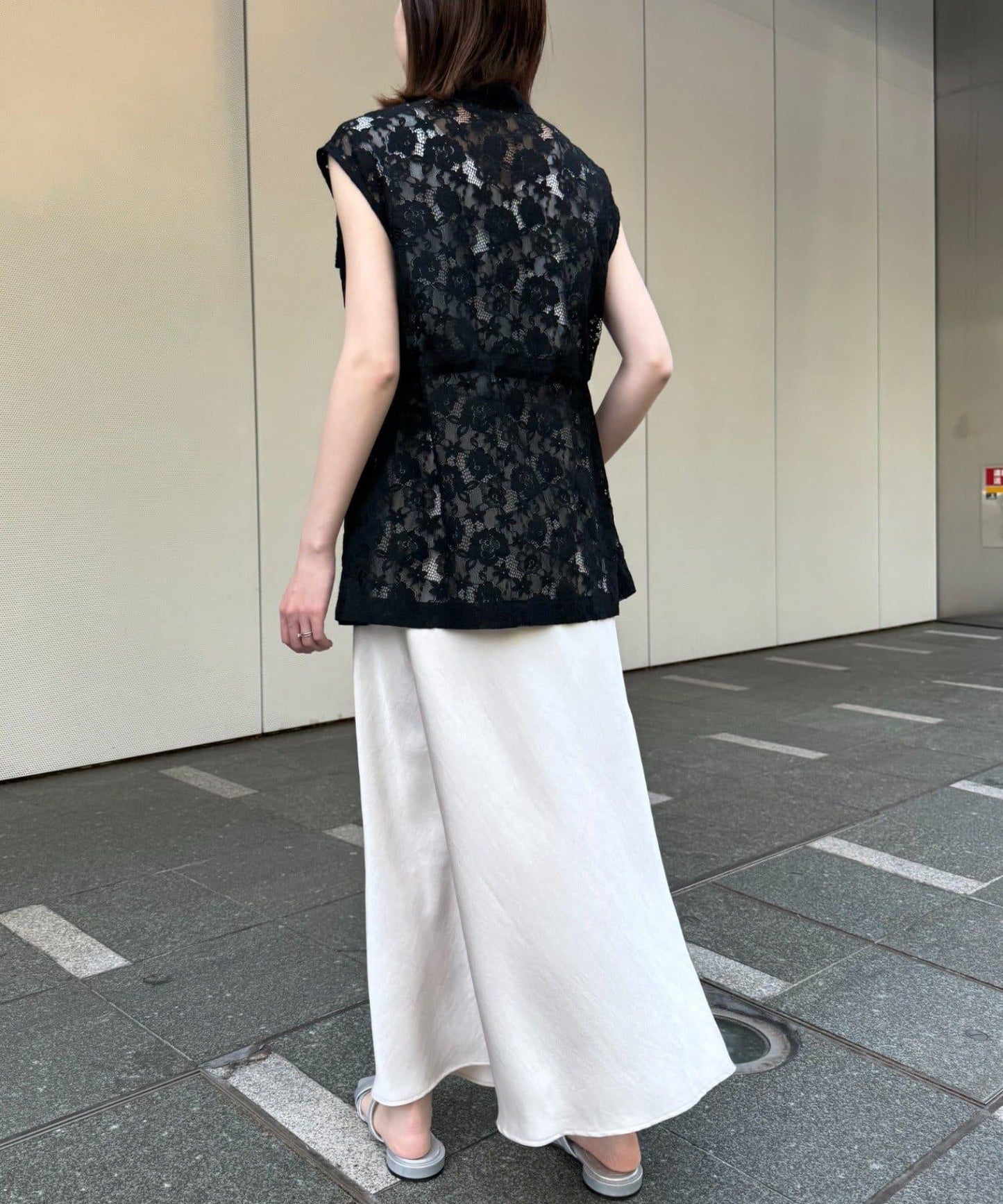 CIAOPANIC TYPY 蕾絲軍風背心