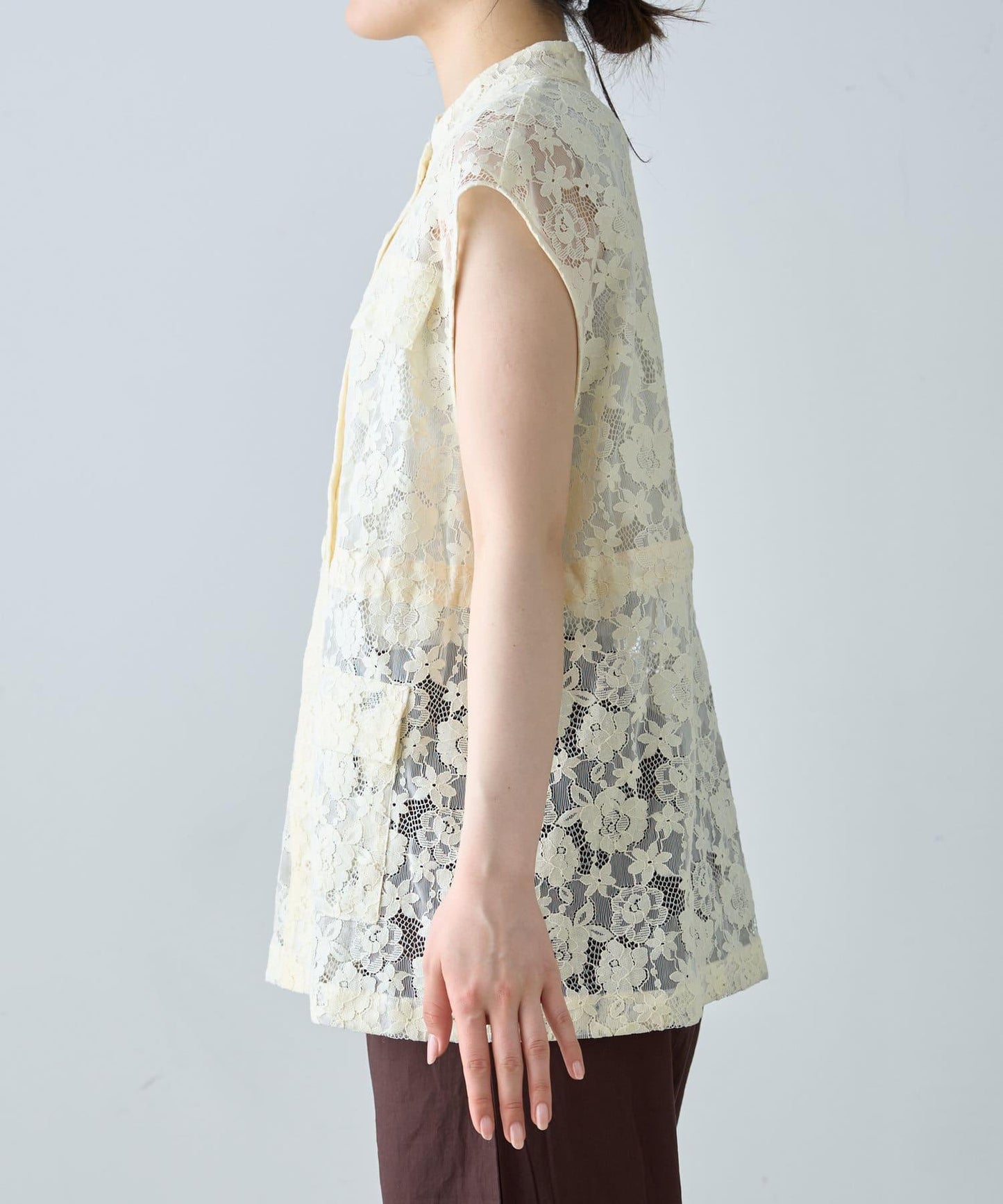 CIAOPANIC TYPY 蕾絲軍風背心