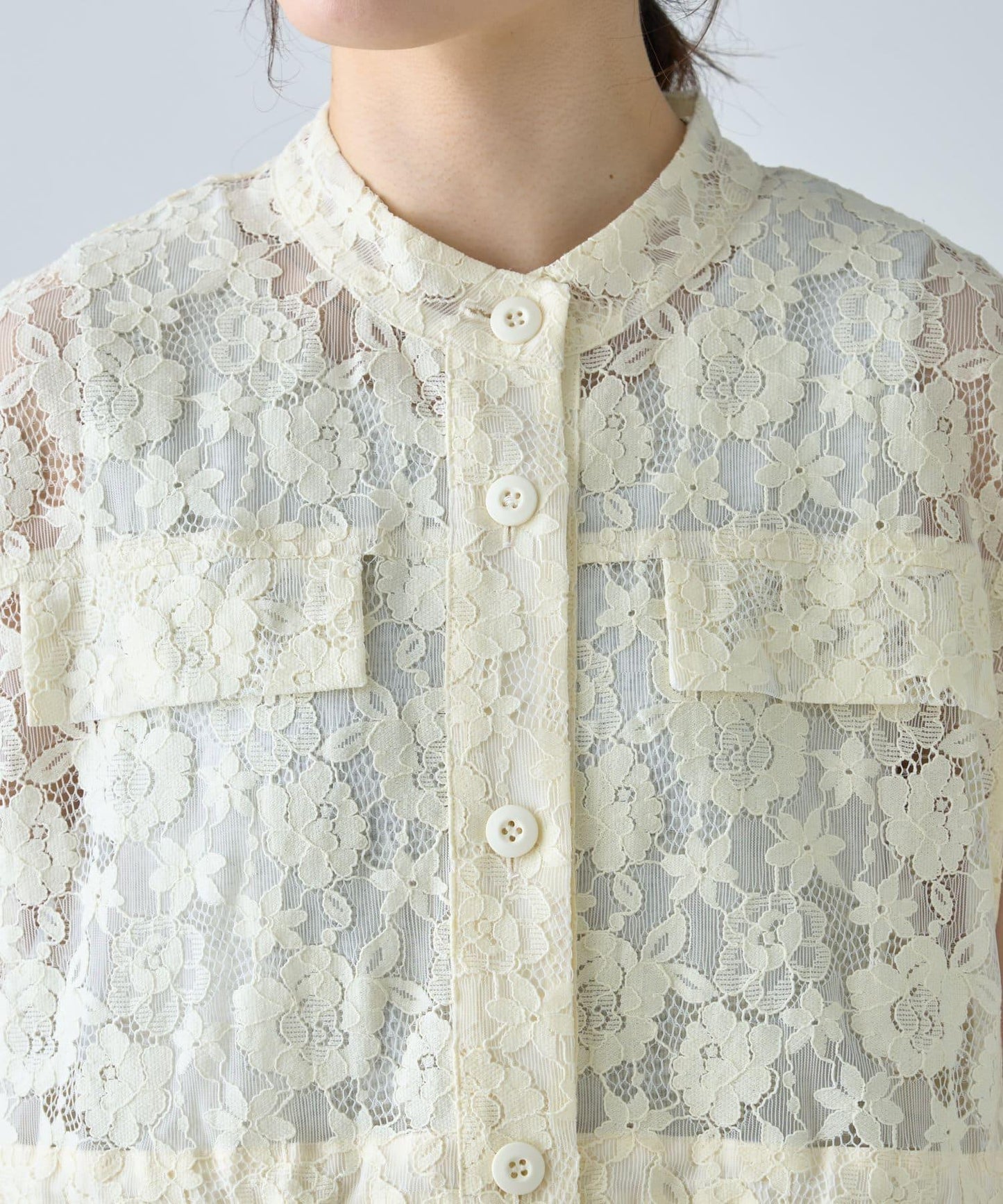 CIAOPANIC TYPY 蕾絲軍風背心