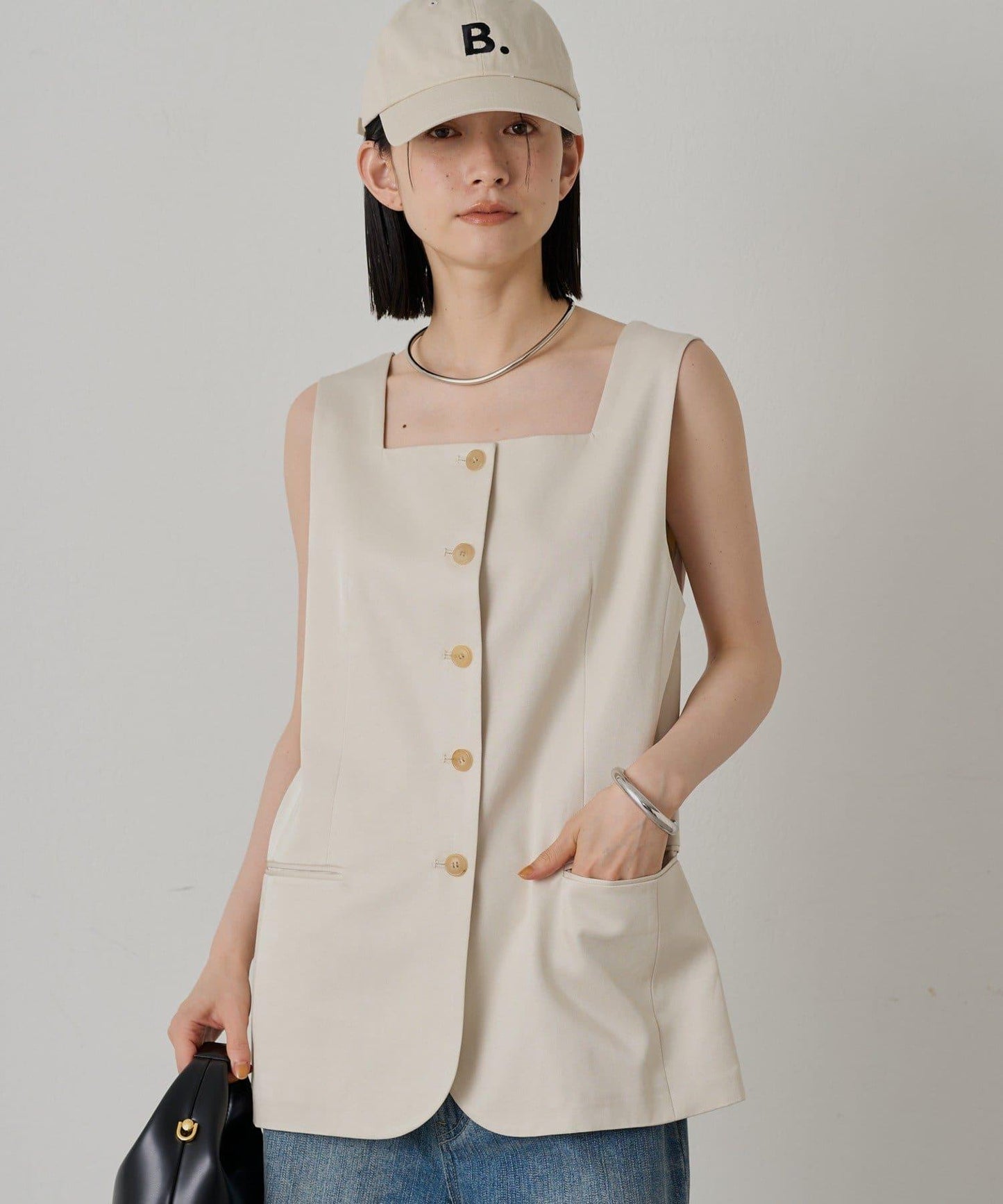 Loungedress 方領馬甲