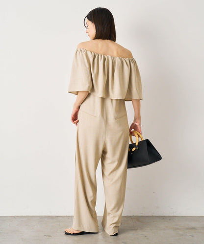 Loungedress 露肩設計 連體褲