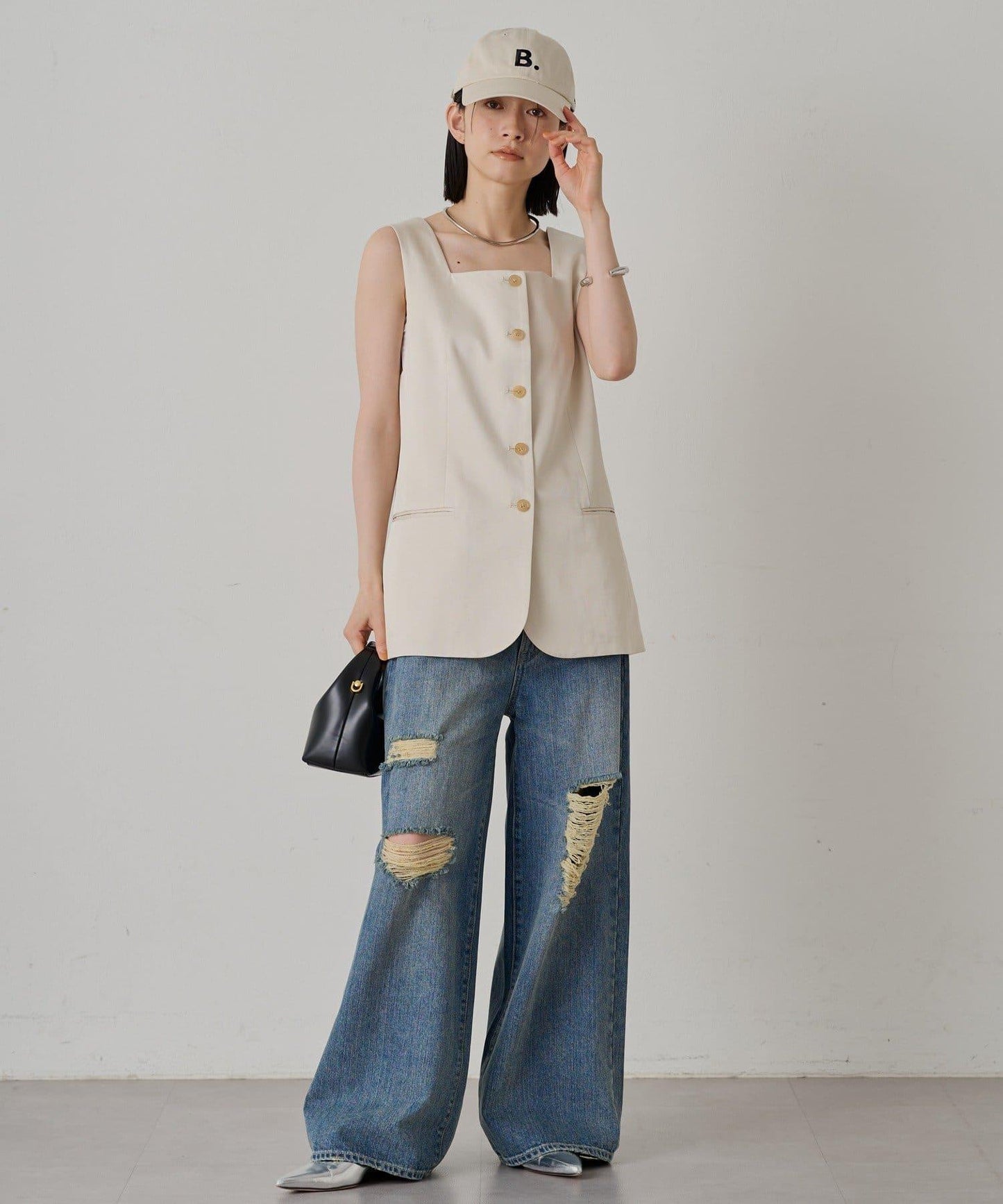 Loungedress 方領馬甲