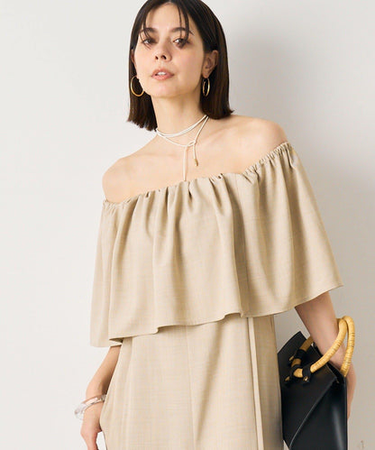 Loungedress 露肩設計 連體褲