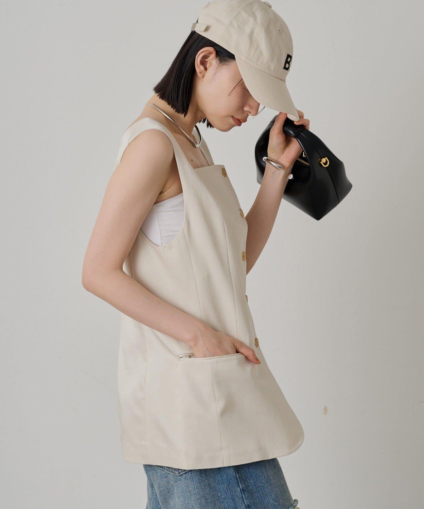 Loungedress 方領馬甲