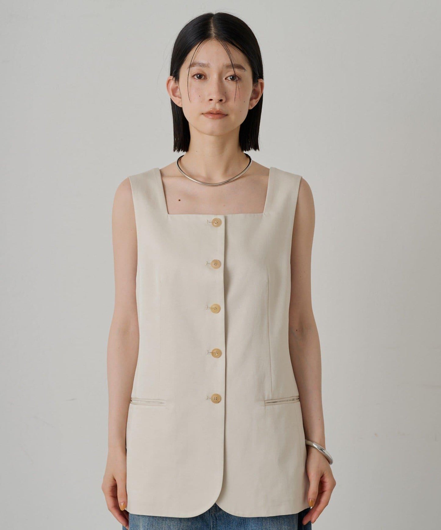 Loungedress 方領馬甲