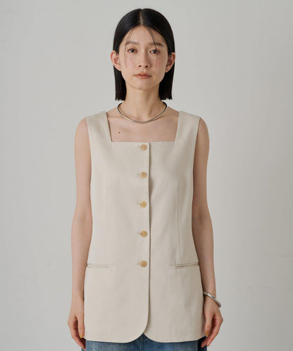 Loungedress 方領馬甲