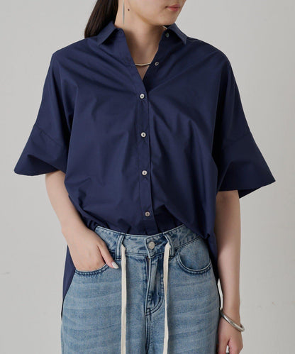 Loungedress 寬大袖口設計襯衫