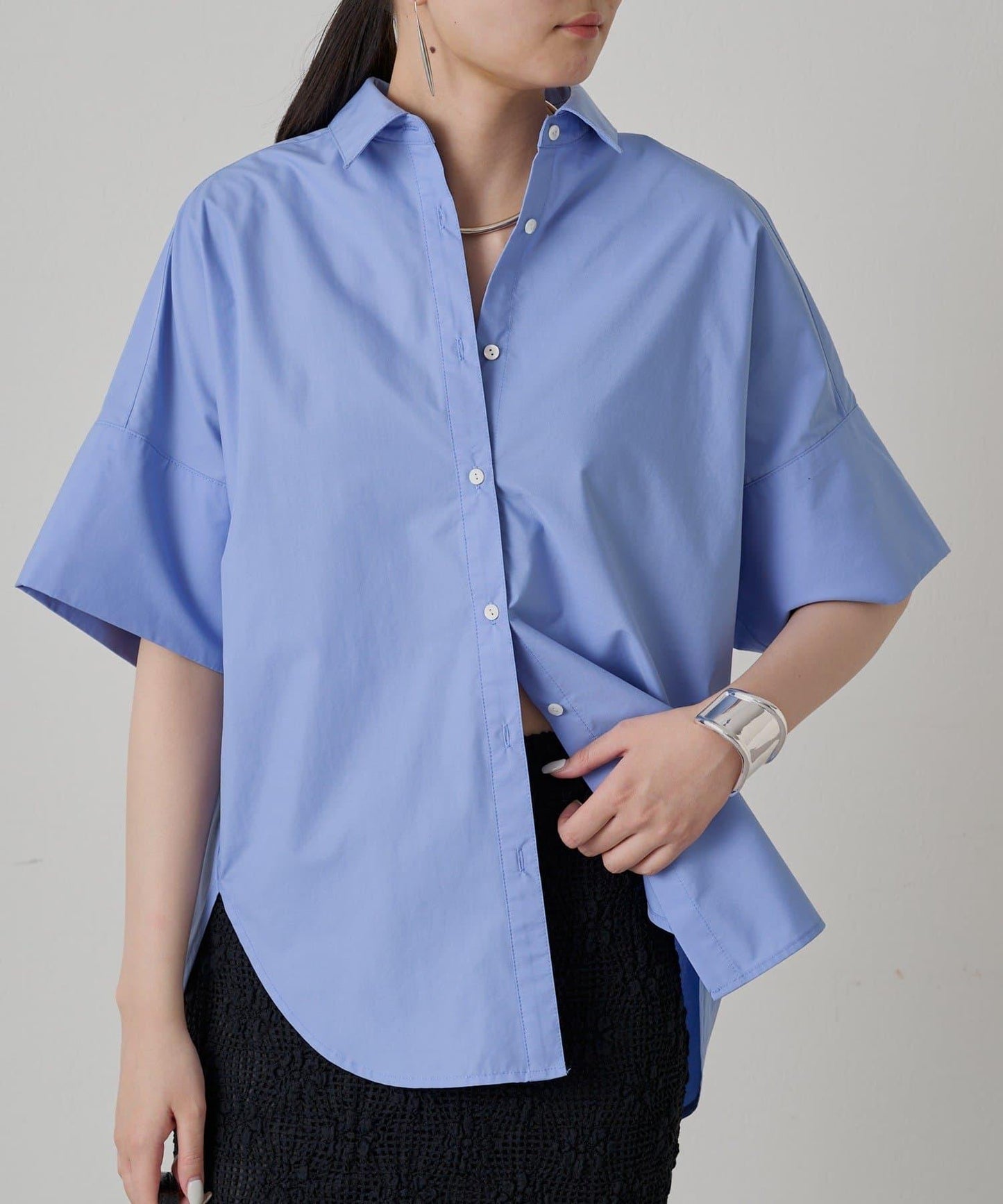 Loungedress 寬大袖口設計襯衫