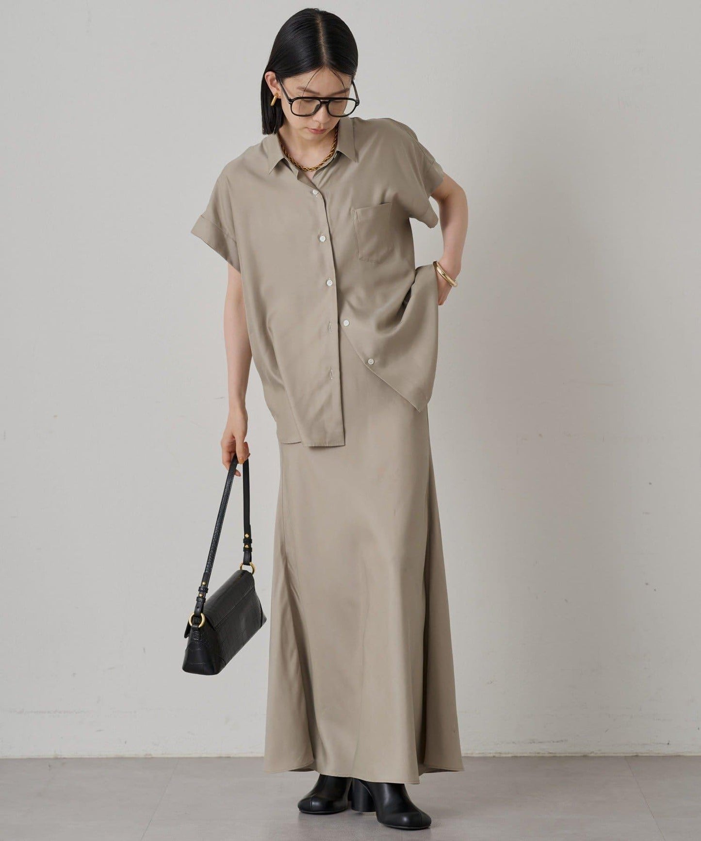 纖維化修身半身裙