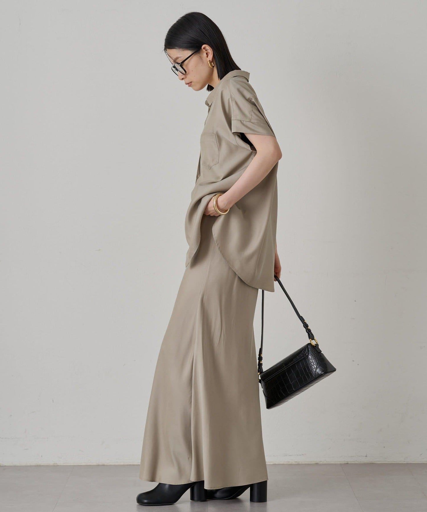 纖維化修身半身裙