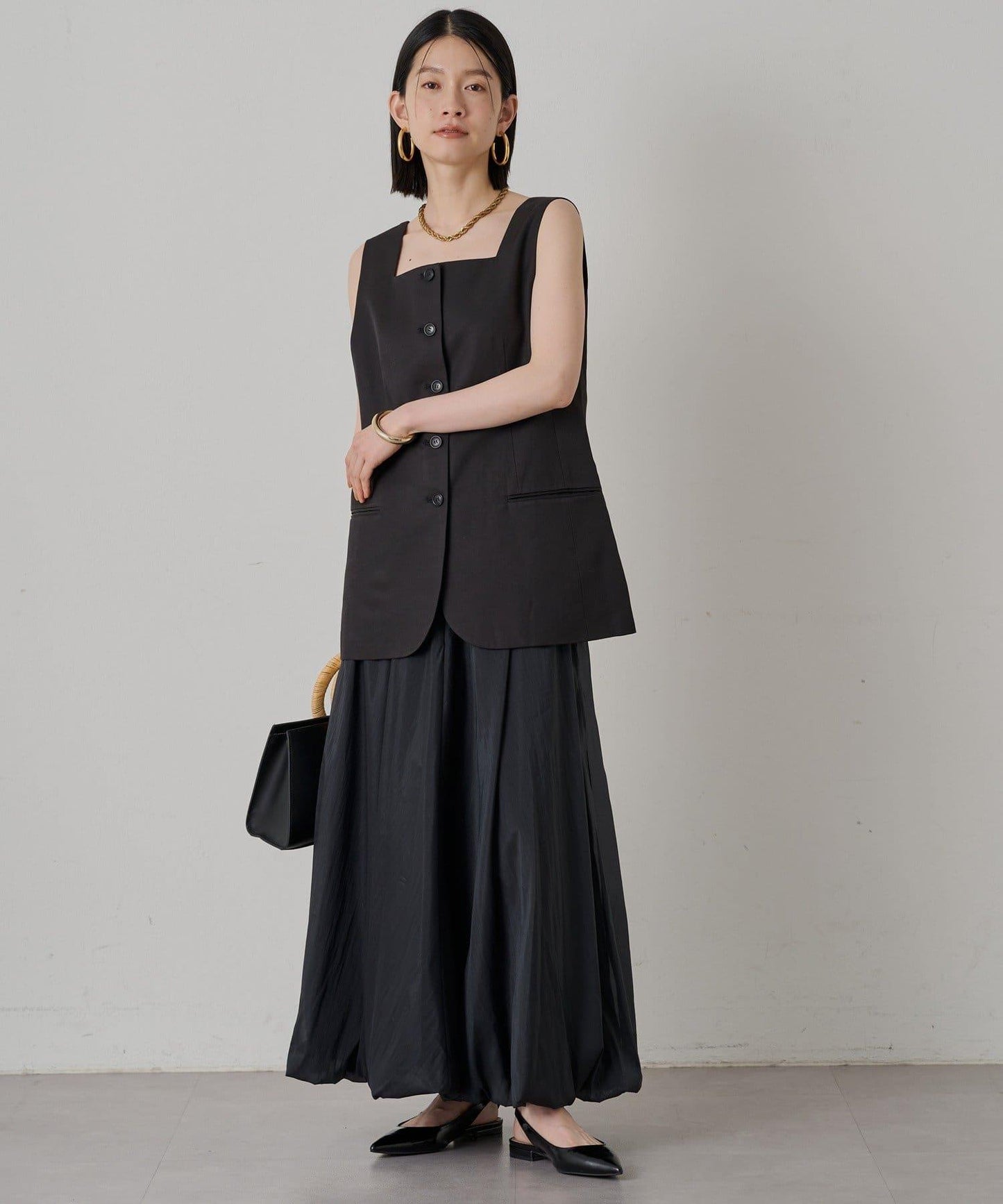 Loungedress 方領馬甲