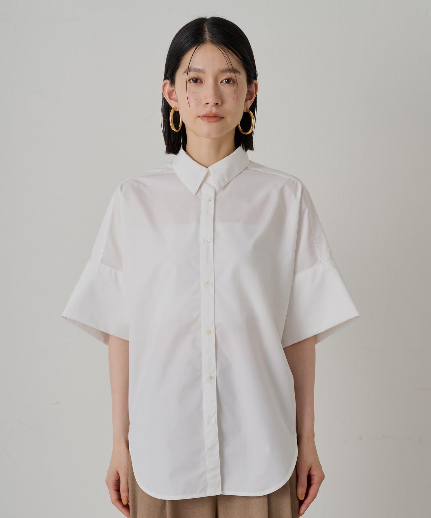 Loungedress 寬大袖口設計襯衫