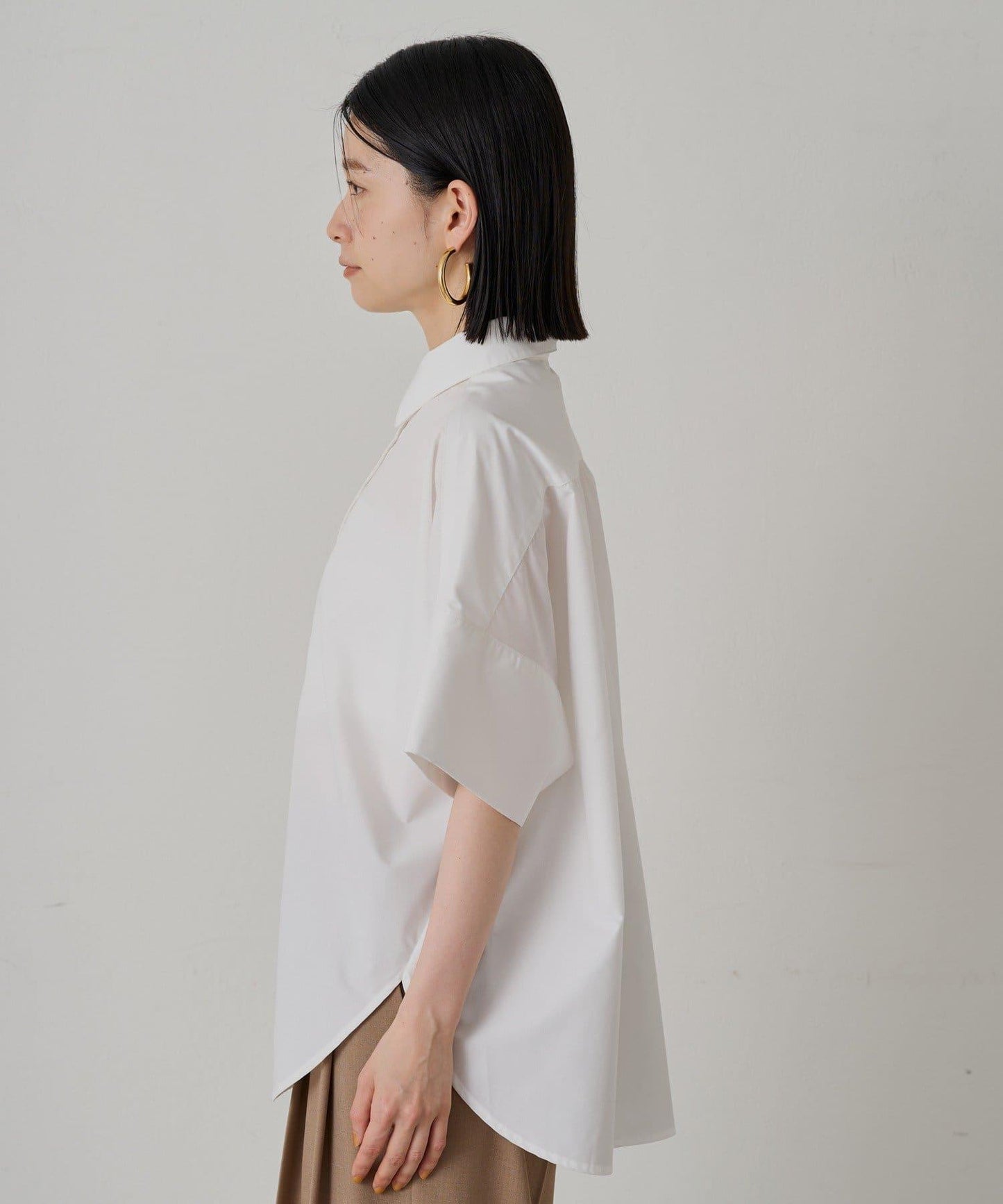 Loungedress 寬大袖口設計襯衫