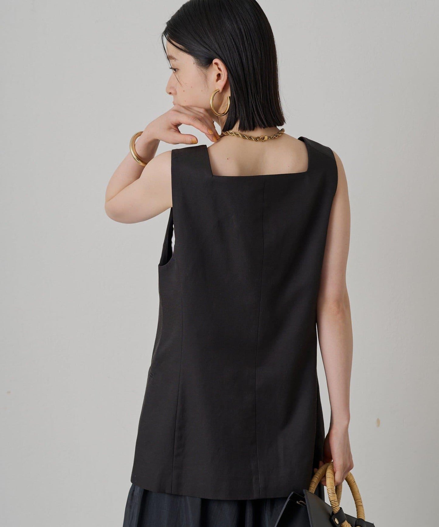 Loungedress 方領馬甲