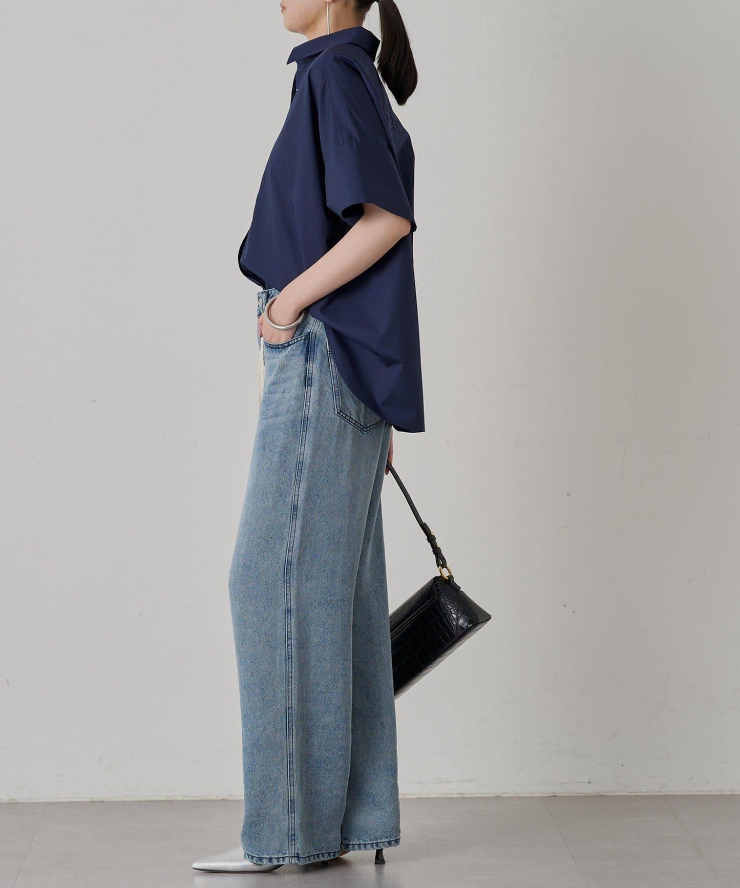 Loungedress 寬大袖口設計襯衫