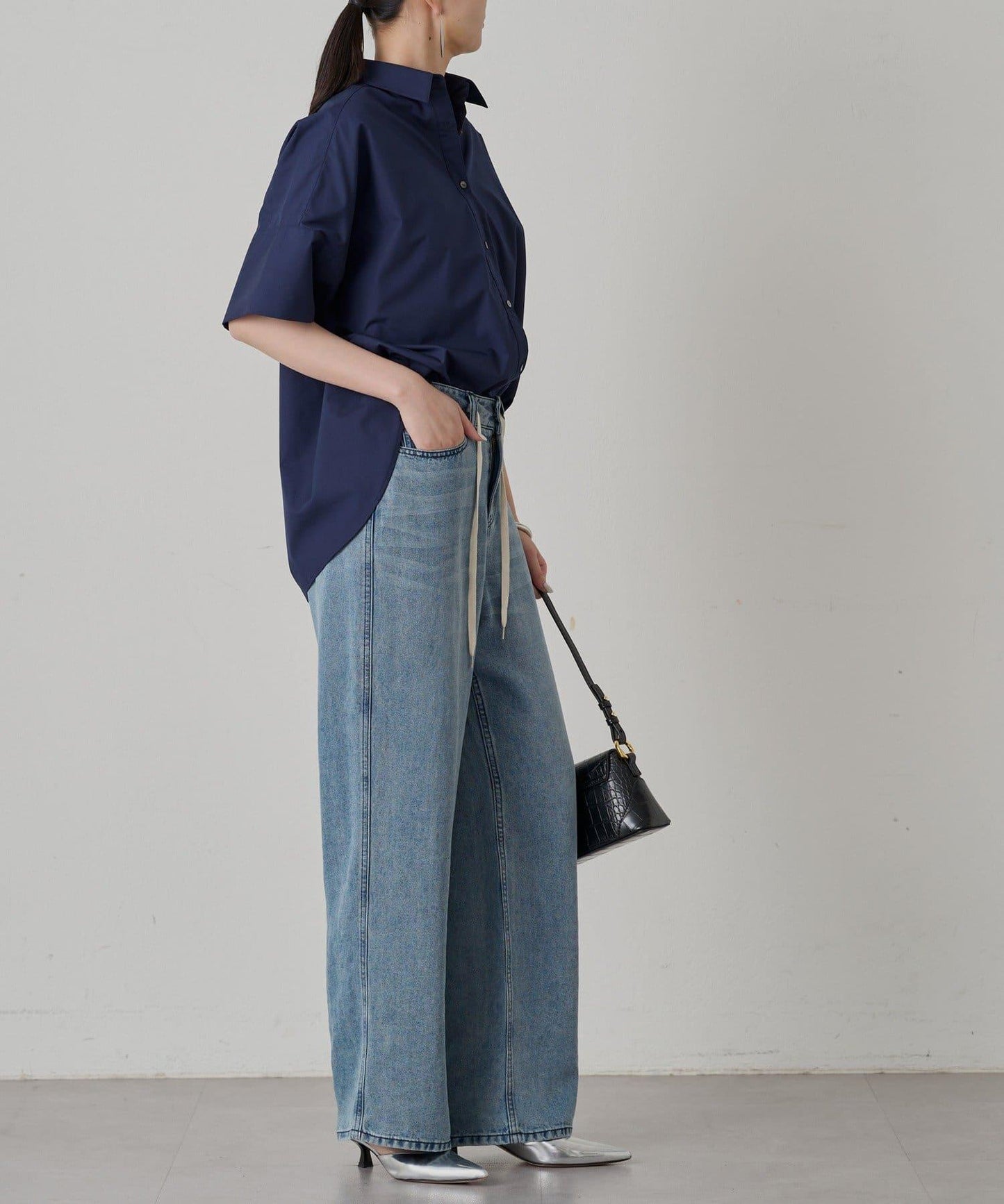 Loungedress 寬大袖口設計襯衫