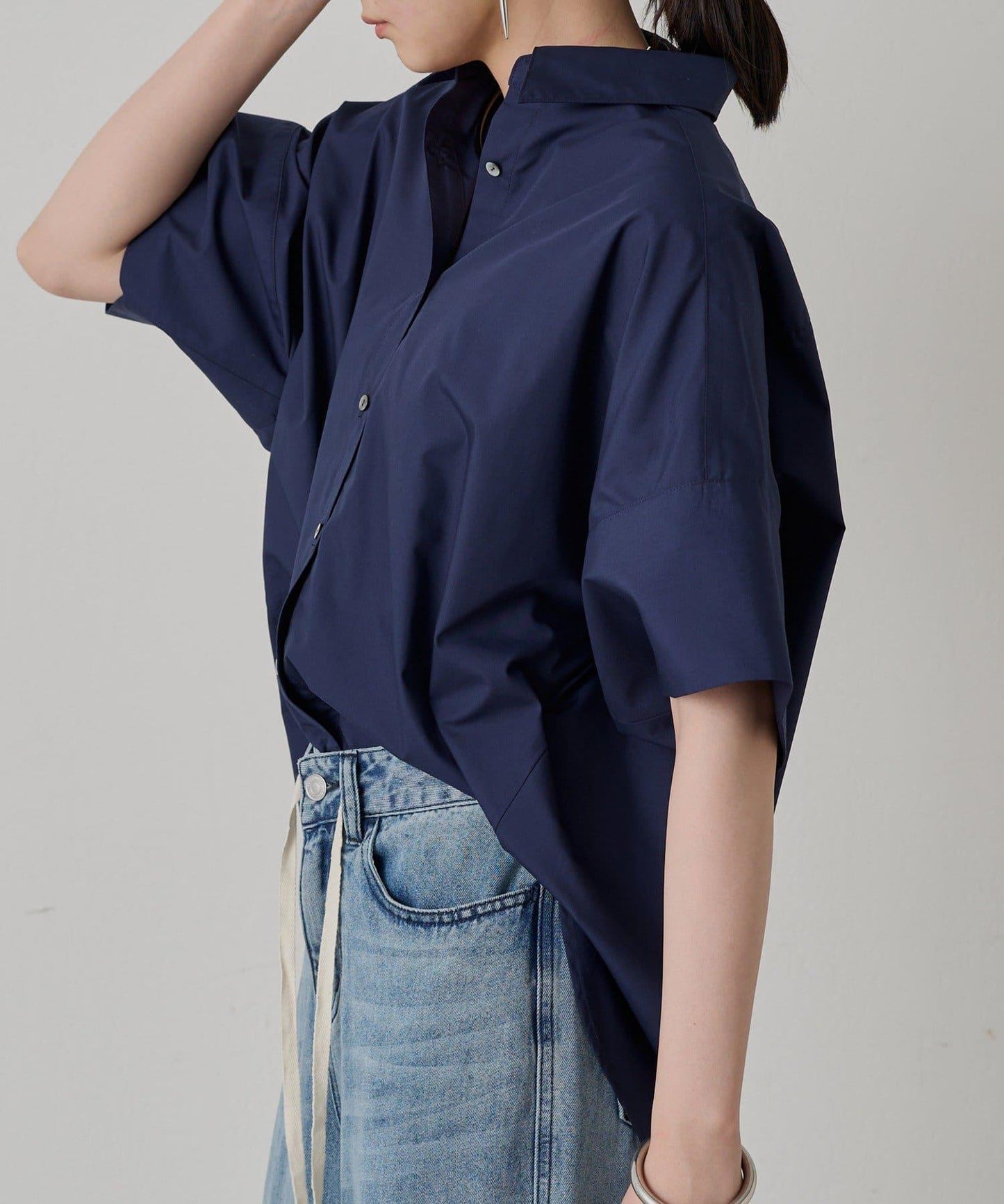 Loungedress 寬大袖口設計襯衫