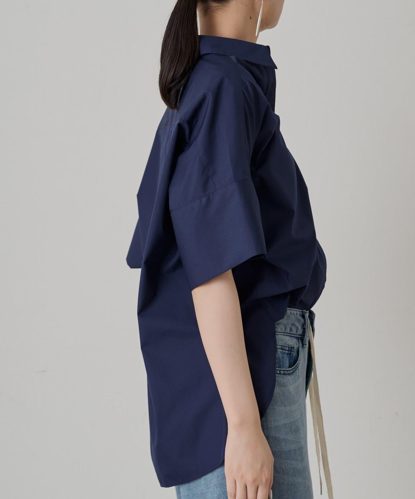 Loungedress 寬大袖口設計襯衫