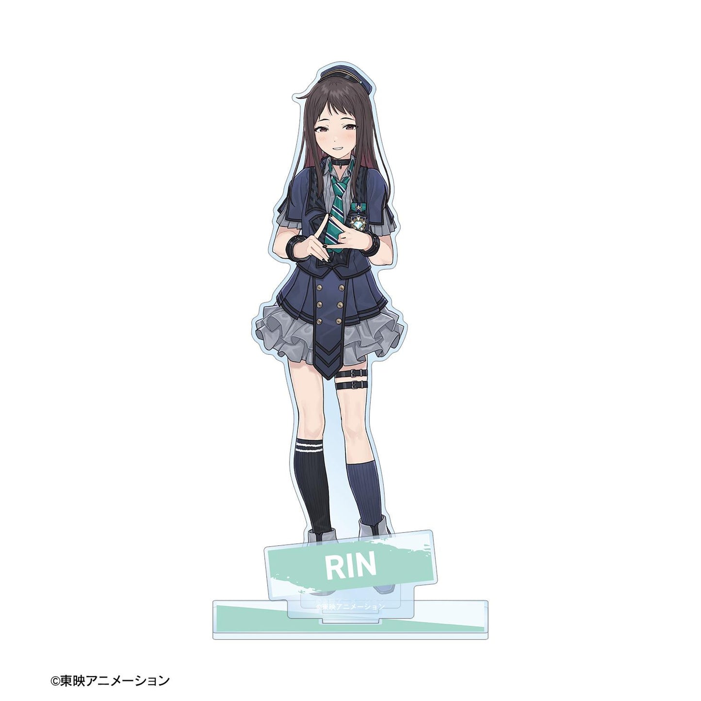 《哭泣少女樂隊》帶鈴配件的大號亞克力立牌 ver.B