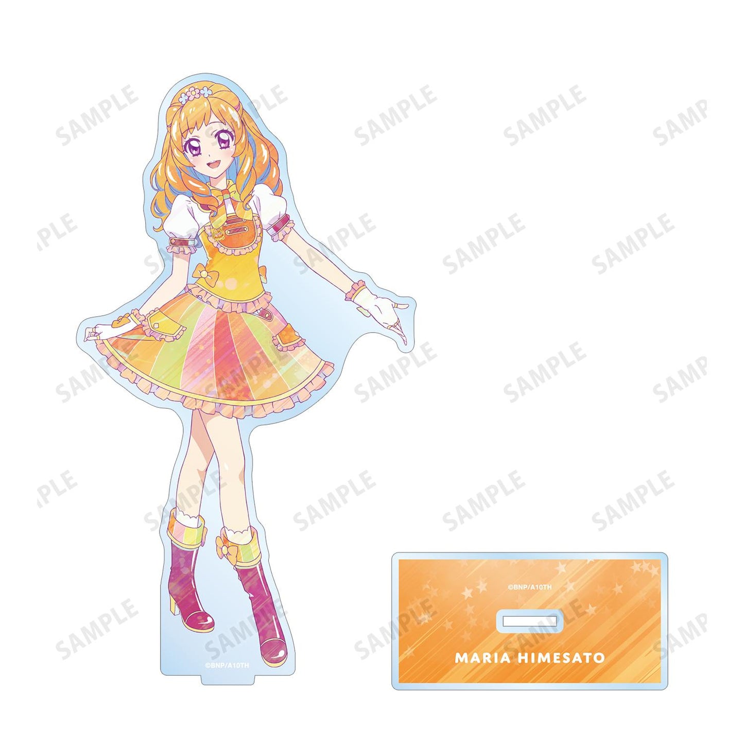 愛酷！第10季故事 ～通往未來的星之道～_姬裡瑪利亞 Ani-Art 透明標籤 大號亞克力支架