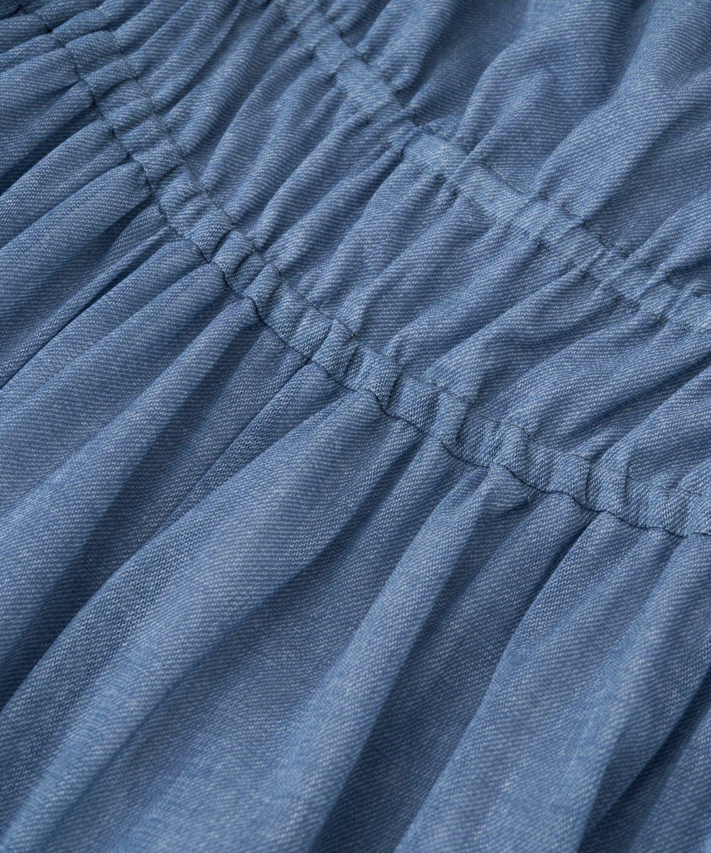 【La boutique BonBon】牛仔風網紗連衣裙