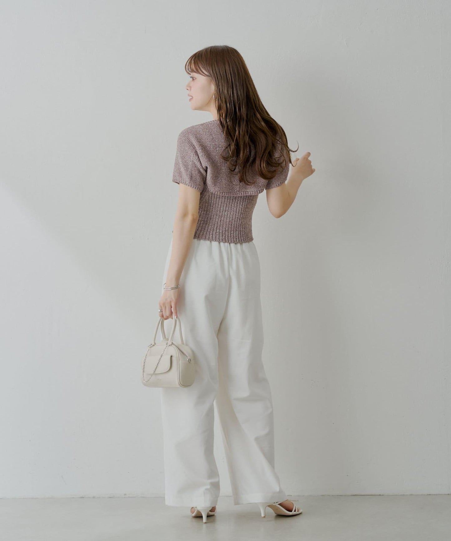 Chico 前扣吊帶＋小披肩套裝