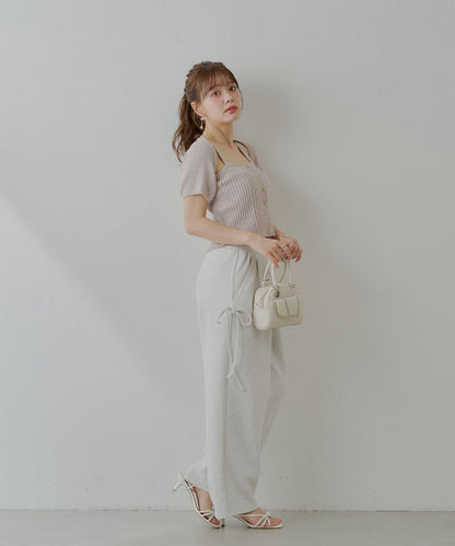 Chico 前扣吊帶＋小披肩套裝