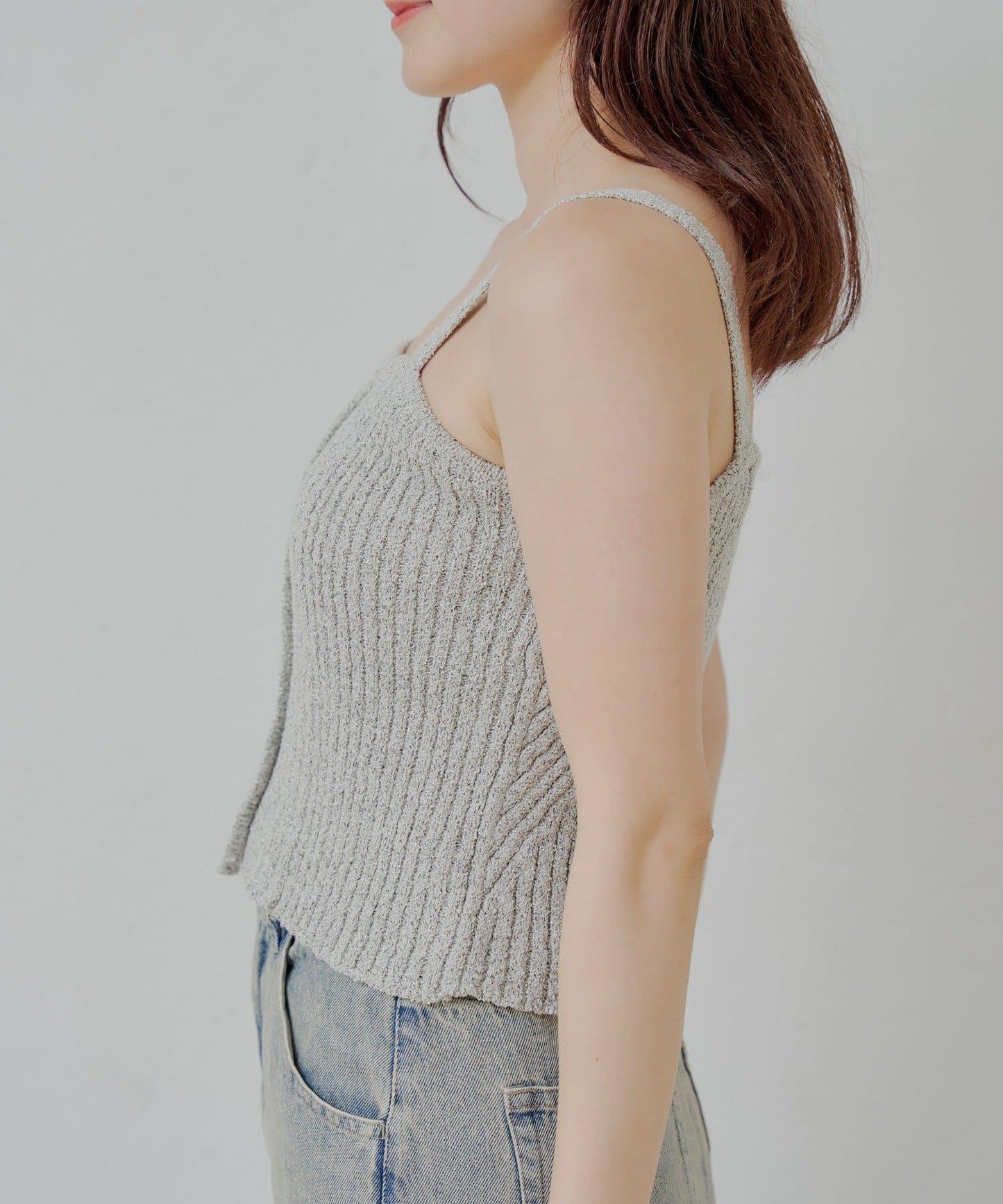 Chico 前扣吊帶＋小披肩套裝