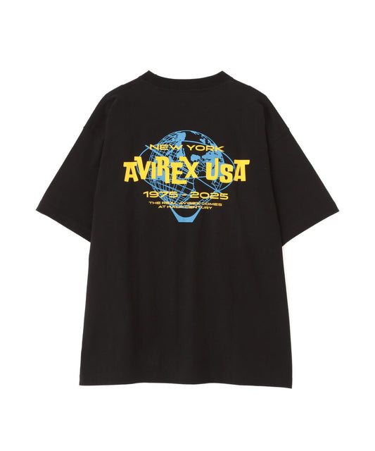 AVIREX美國T恤/標誌短袖T恤/AVIREX/阿維雷克斯