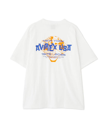 AVIREX美國T恤/標誌短袖T恤/AVIREX/阿維雷克斯
