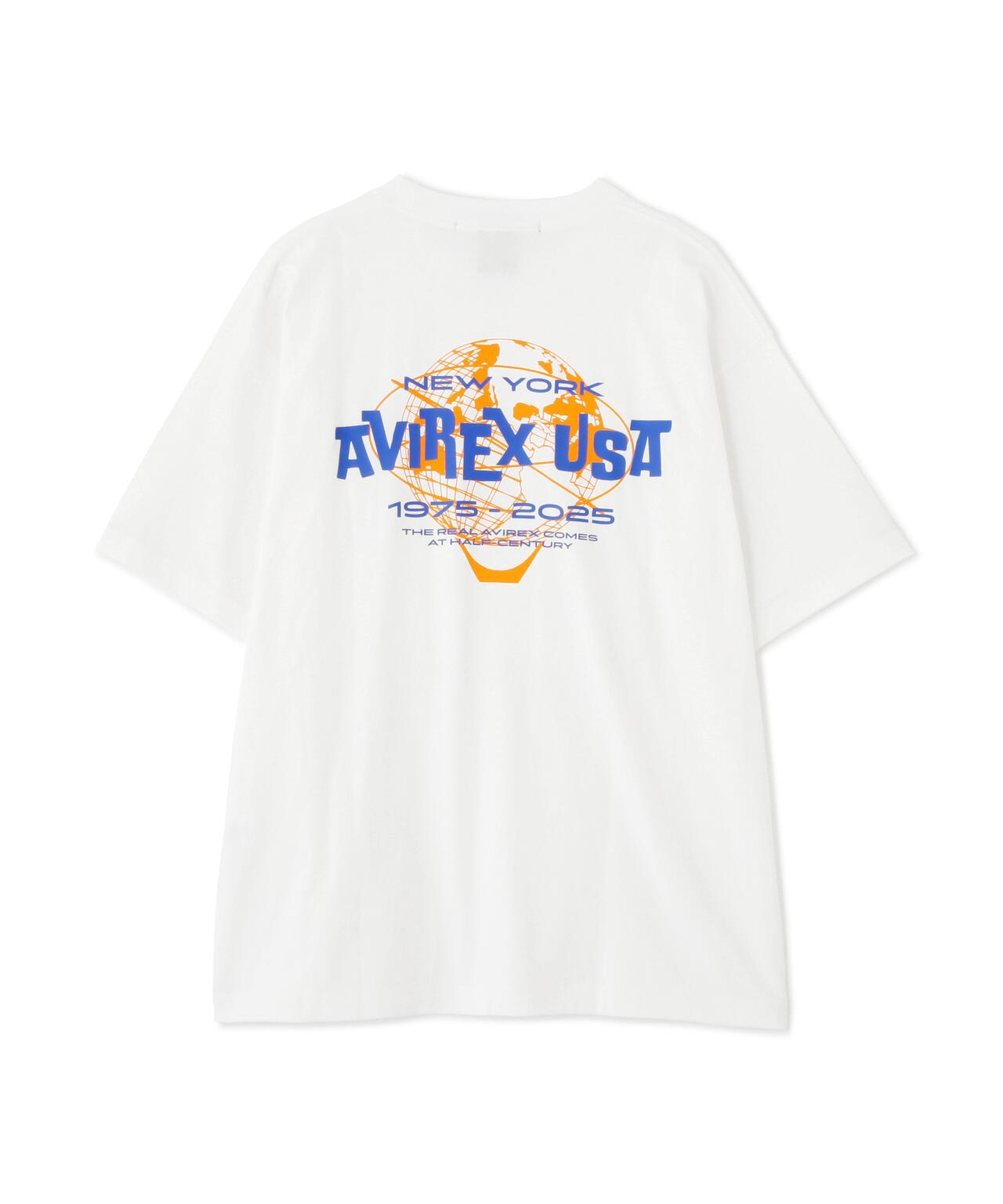 AVIREX美國T恤/標誌短袖T恤/AVIREX/阿維雷克斯