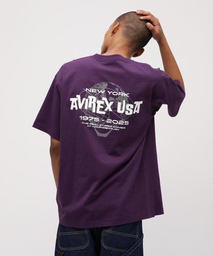 AVIREX美國T恤/標誌短袖T恤/AVIREX/阿維雷克斯