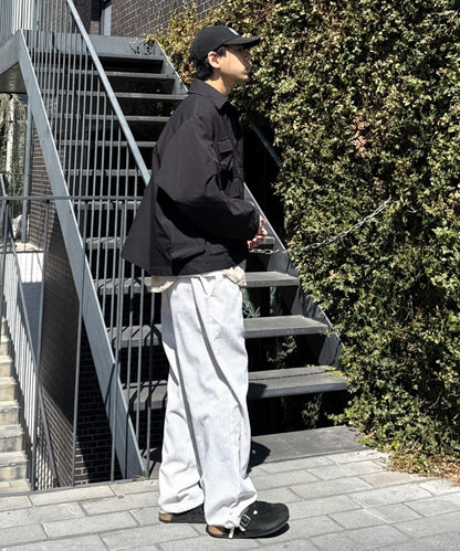 【CIAOPANIC TYPY】棉質寬鬆條紋褲