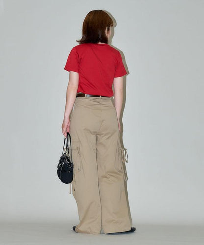 一點刺繡logo T恤