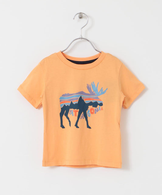 patagonia嬰兒圖案T恤