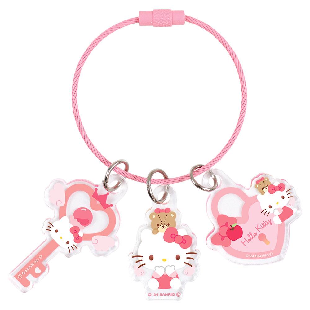 《三麗歐》_天使鋼絲鑰匙扣 《Hello Kitty》