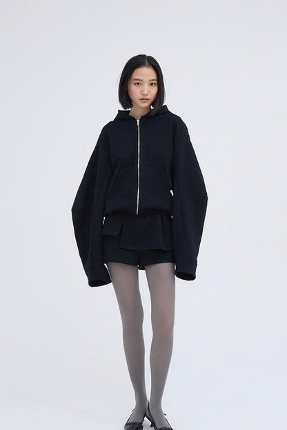 Edge forme 拉鍊連帽衛衣