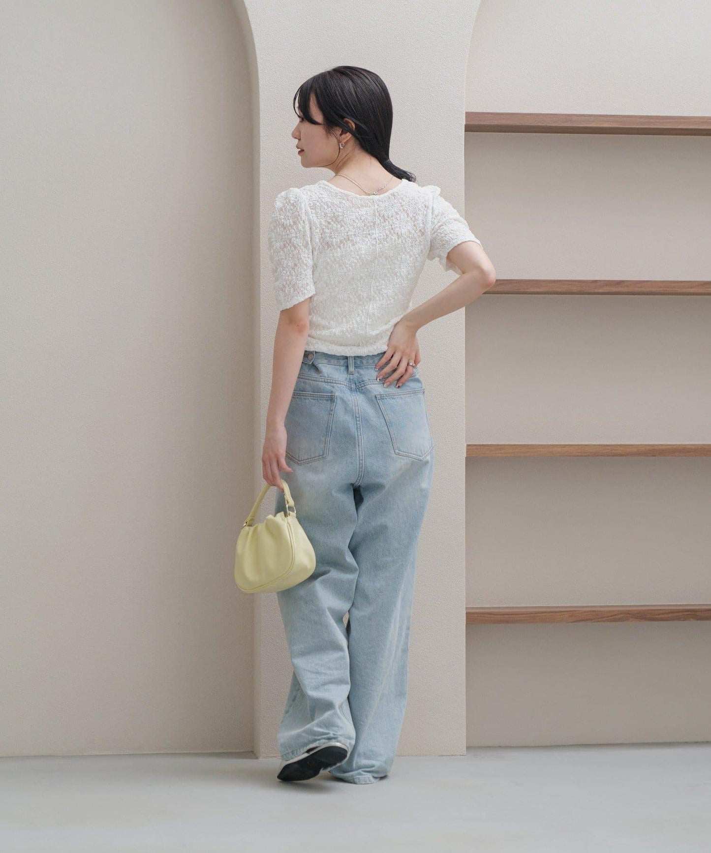 泡泡賽跑花朵上衣