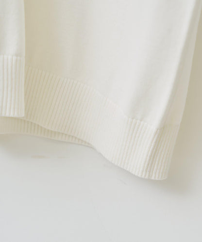 【Kastane】【WHIMSIC】精細針織短袖polo衫